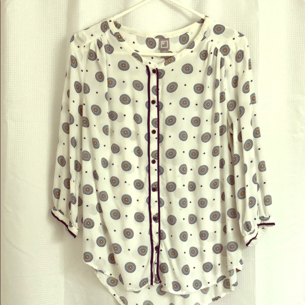 Gorgeous blouse with hobo design